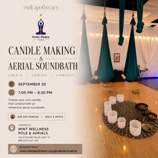 Candle Crafting & Aerial Sound Bath Experience
